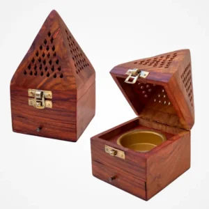 Wooden Mabkharah- Incense Burner - مبخرة خشب