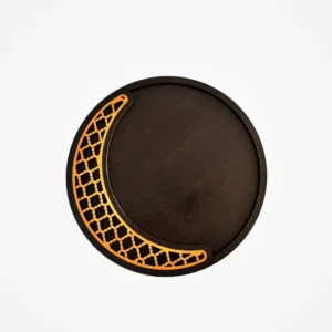 Wooden Plates-Ramadan Style - صحون تقديم خشبية تشكيلة رمضانية